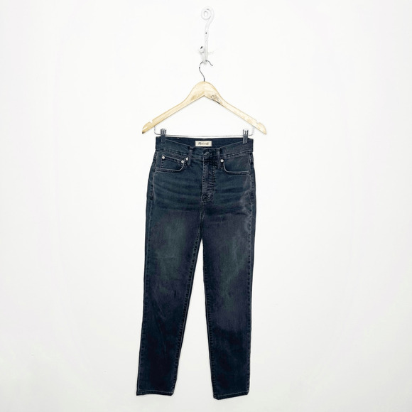 MADEWELL The Perfect Vintage Jean Lunar Wash Gray Denim N0591 stretch women's 25 - Picture 1 of 6